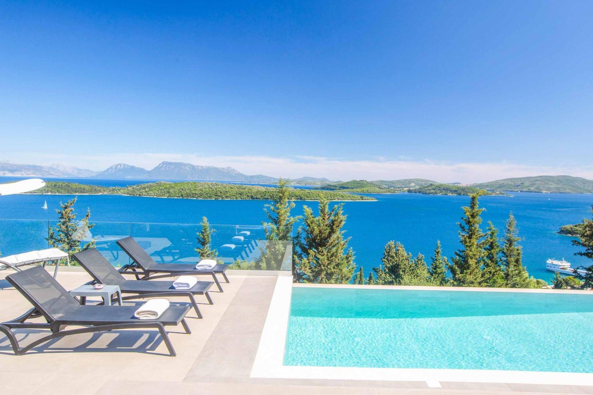 Villa Ino Lefkas Nydri  Ngoại thất bức ảnh