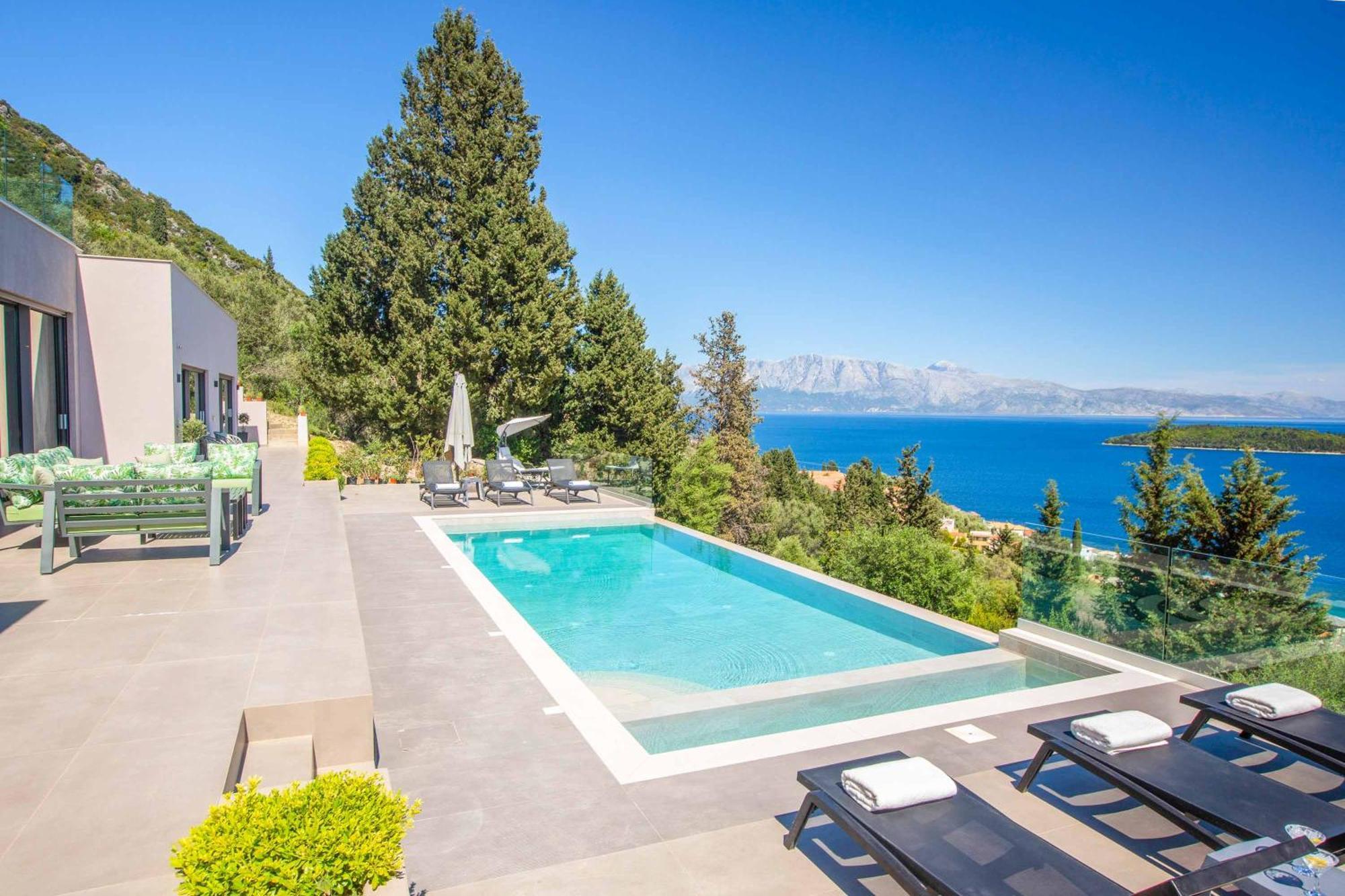 Villa Ino Lefkas Nydri  Ngoại thất bức ảnh