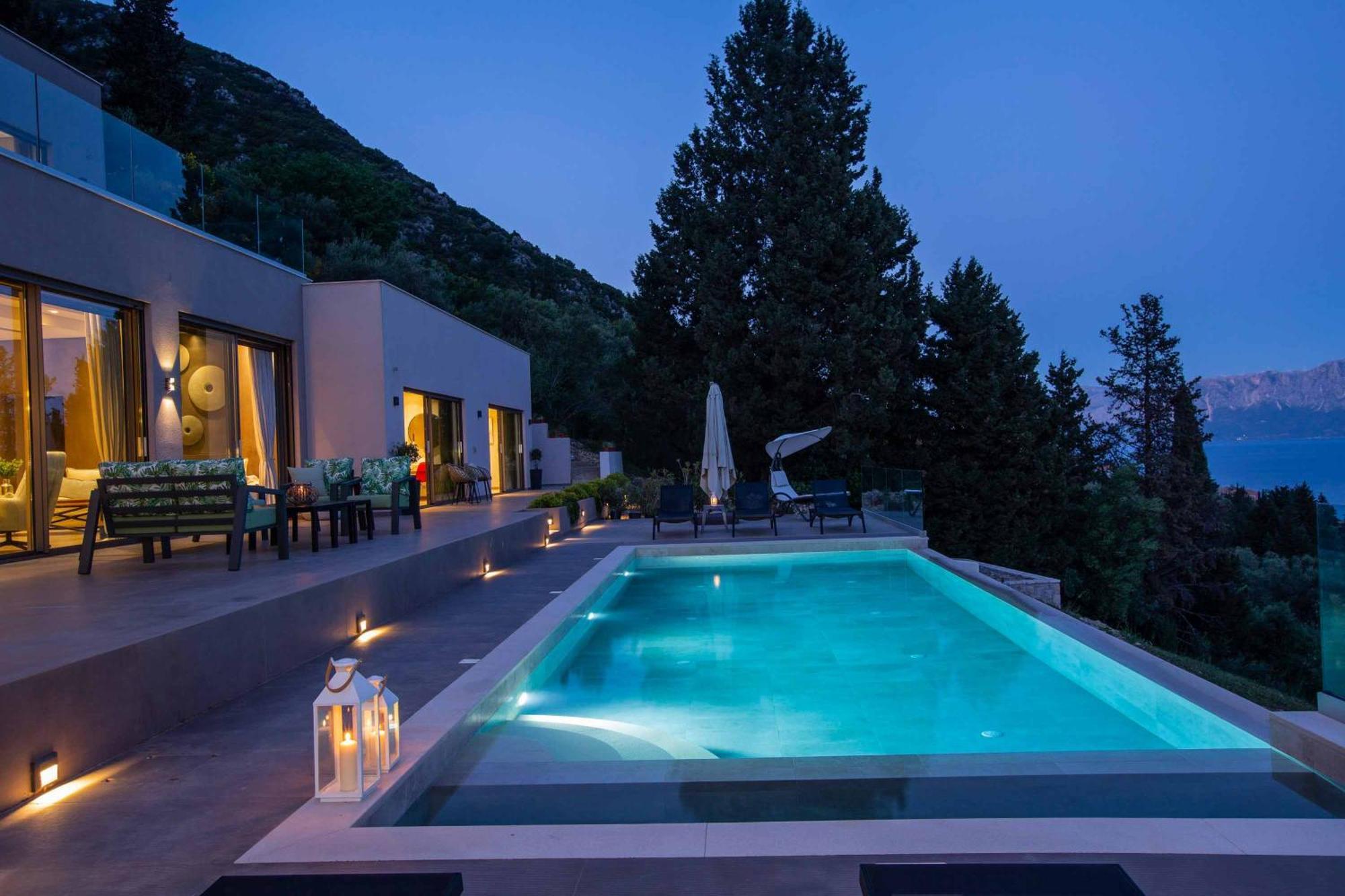 Villa Ino Lefkas Nydri  Ngoại thất bức ảnh