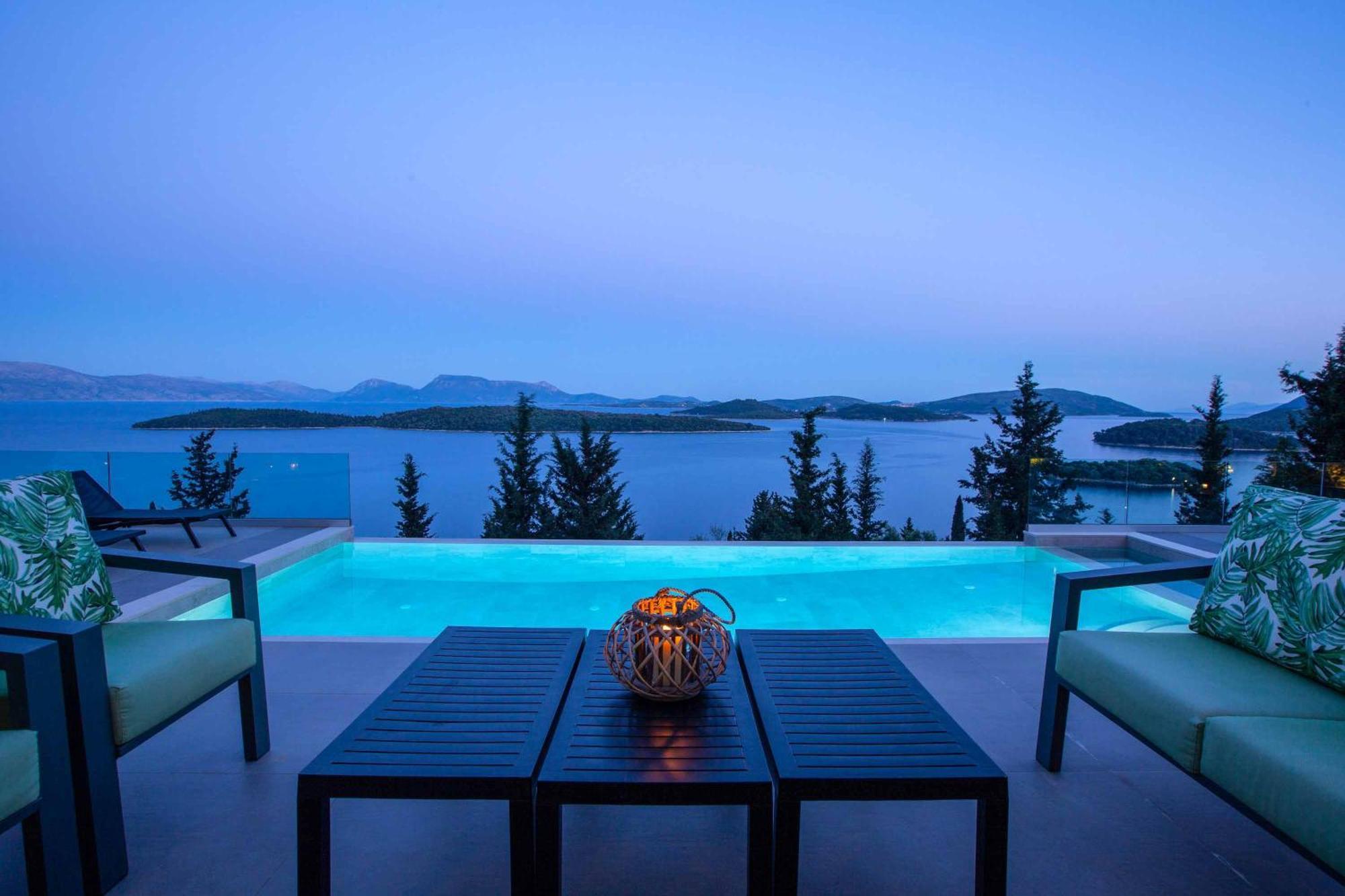 Villa Ino Lefkas Nydri  Ngoại thất bức ảnh