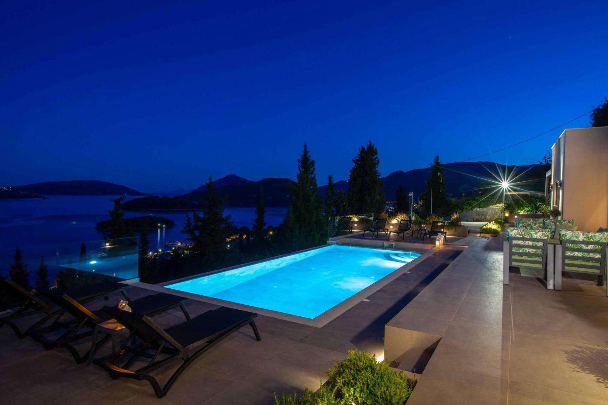 Villa Ino Lefkas Nydri  Ngoại thất bức ảnh