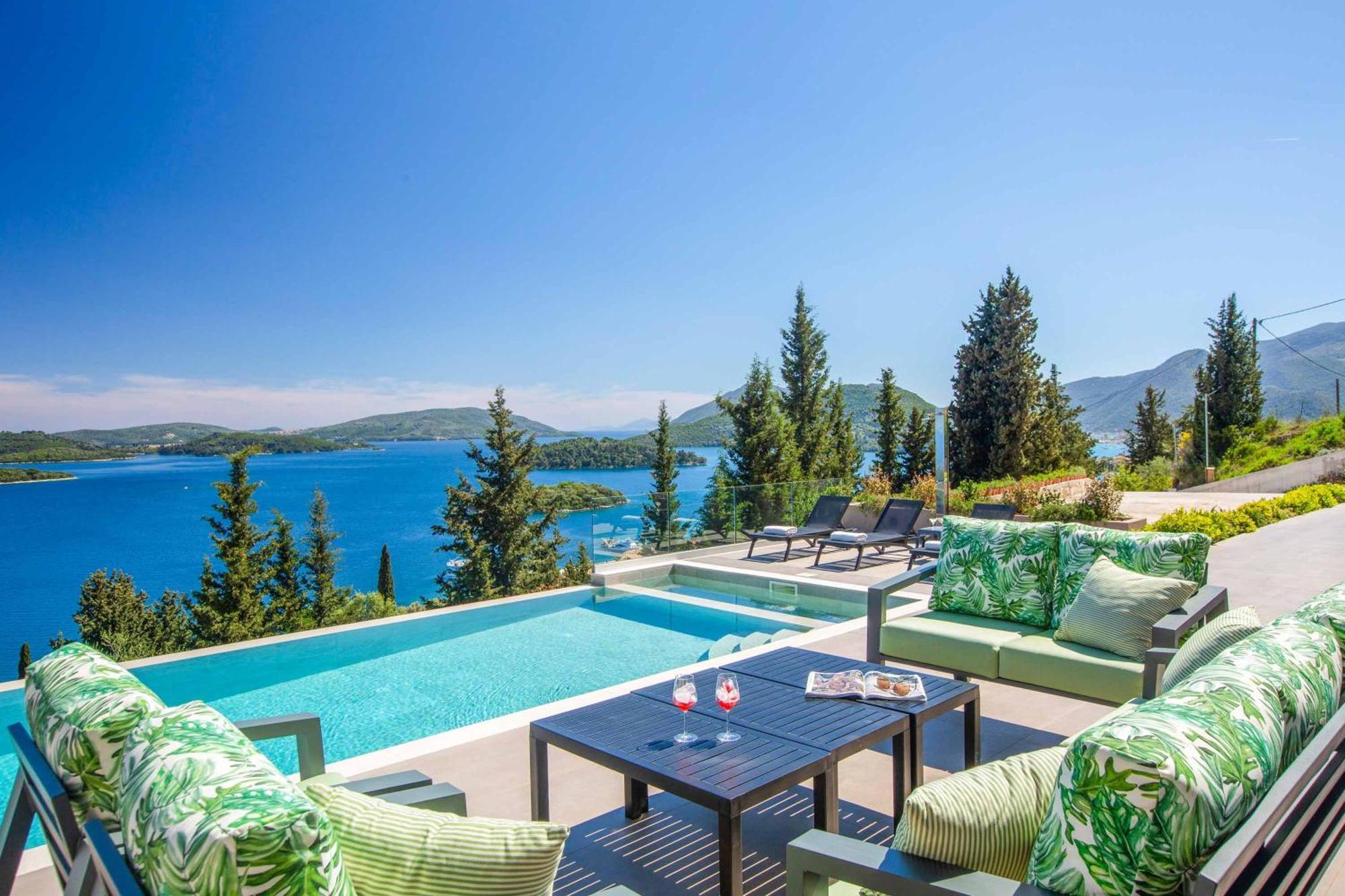 Villa Ino Lefkas Nydri  Ngoại thất bức ảnh