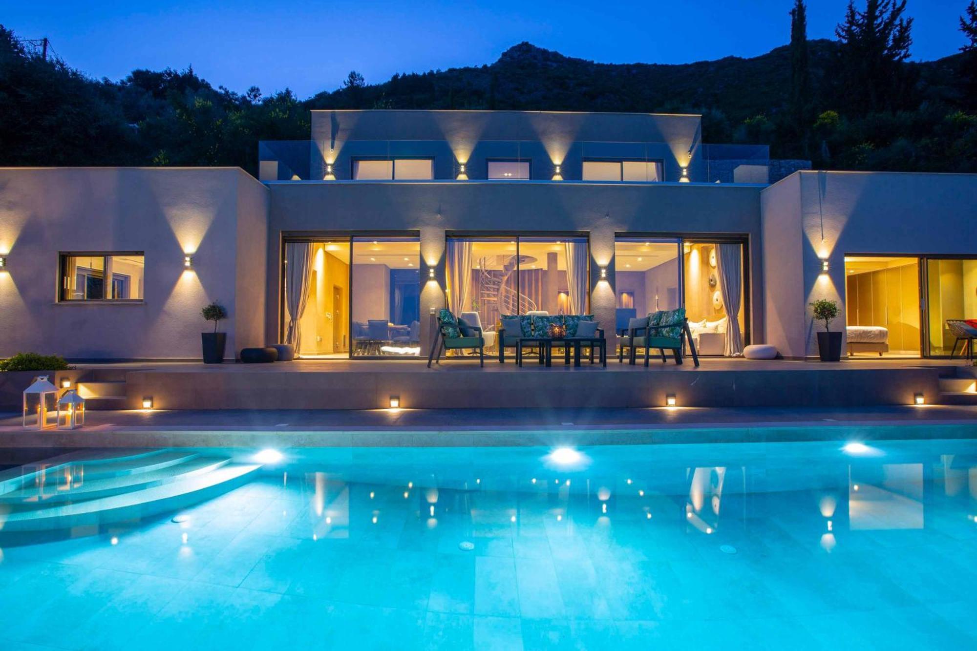 Villa Ino Lefkas Nydri  Ngoại thất bức ảnh
