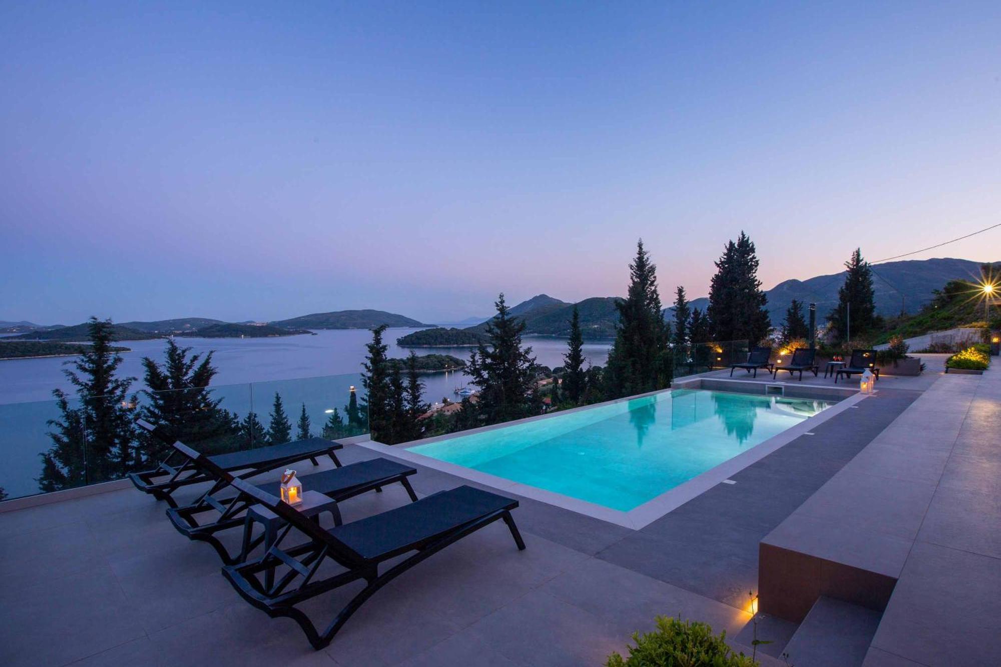 Villa Ino Lefkas Nydri  Ngoại thất bức ảnh